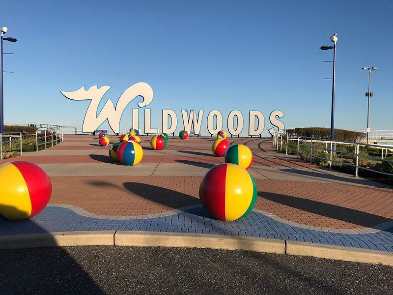 Wildwoods Boardwalk in Wildwood, New Jersey