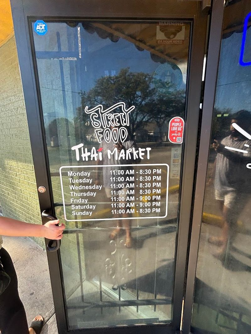 Where to Find Street Food Thai Market in Houston