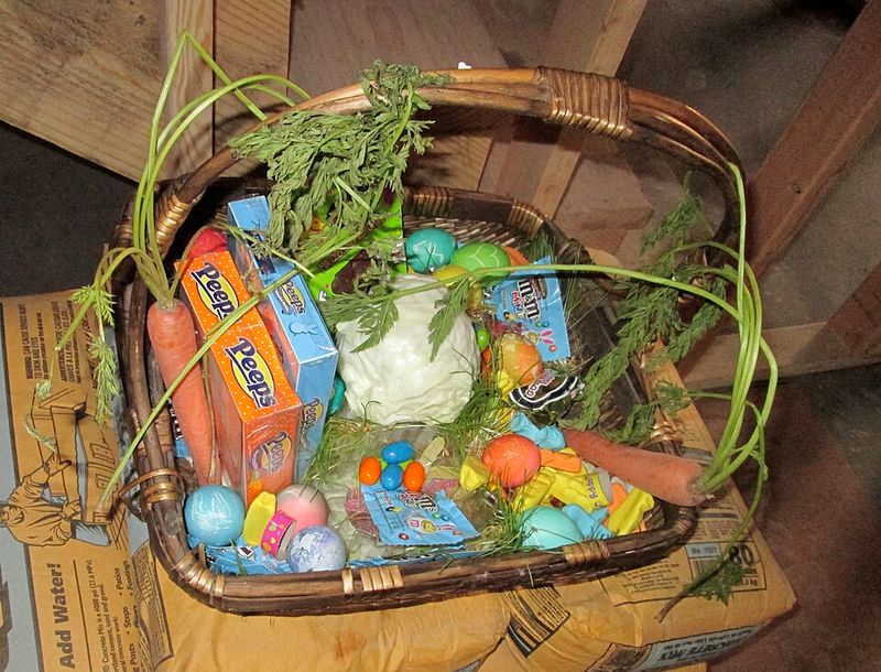 Waking Up to a Candy-Filled Easter Basket