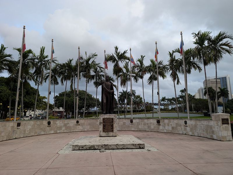 The Plaza Simon Bolivar Connection