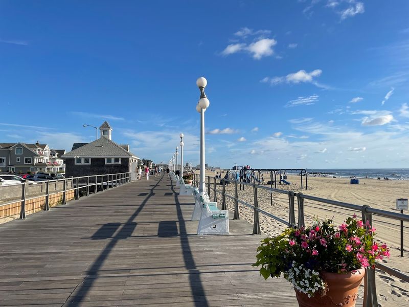 Avon-by-the-Sea Boardwalk in Avon-by-the-Sea, New Jersey