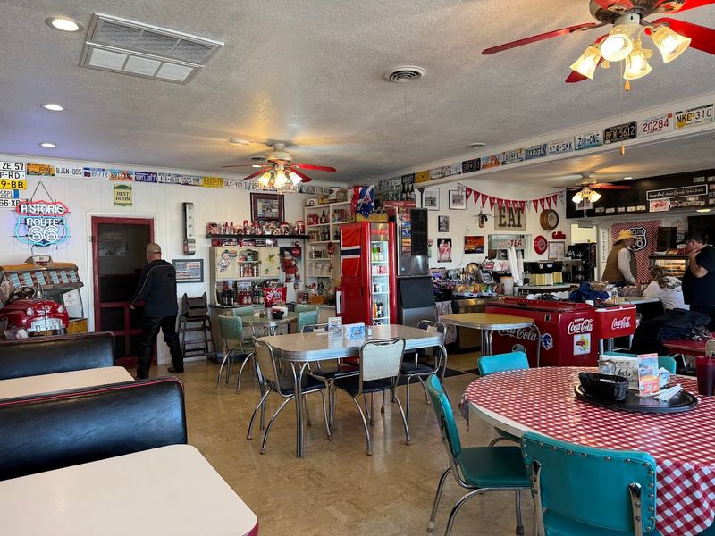 Midpoint Cafe and Gift Shop, Adrian, Texas - Halfway Never Looked So Official