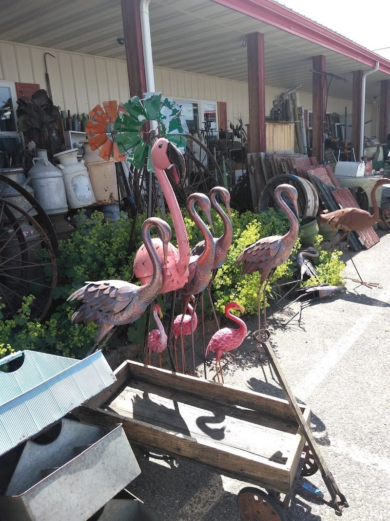 Outdoor Items and Metal Works With Rustic Character