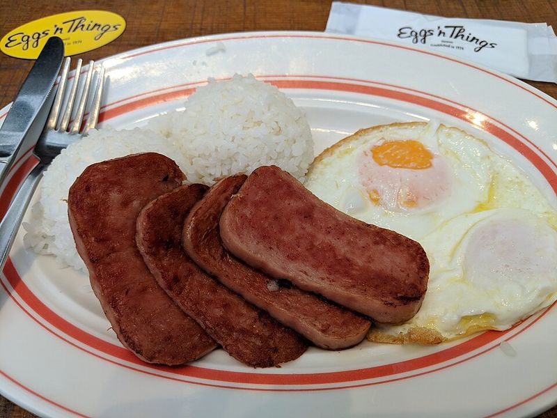 Spam, Eggs, and Rice (Hawaii)