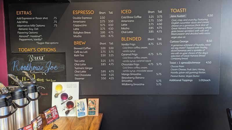 What The Brew Serves: Coffee, Chai, Soup, and Serious Baked Goods