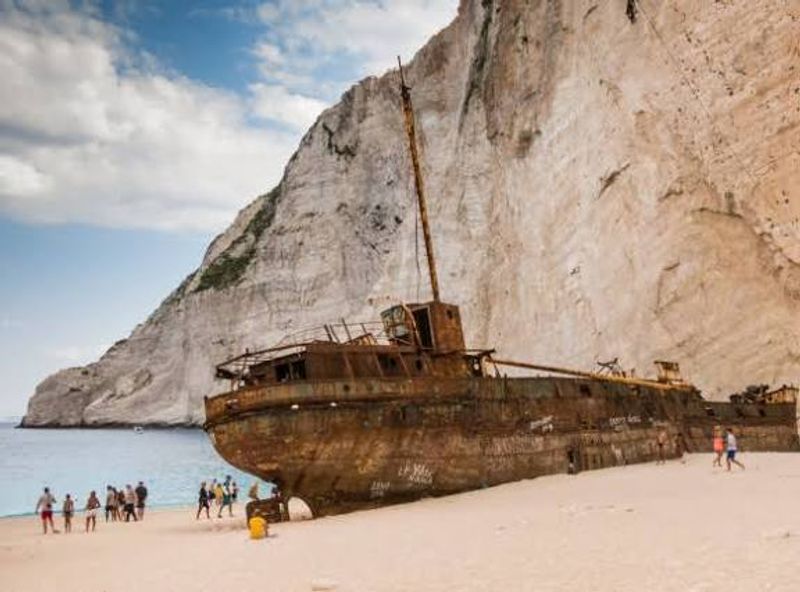 Navagio Beach (Shipwreck Beach), Greece