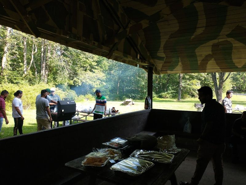 Camping and Fishing Within the Reservation