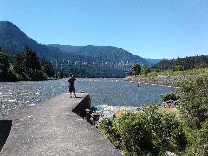 The Setting Along the Columbia River Gorge