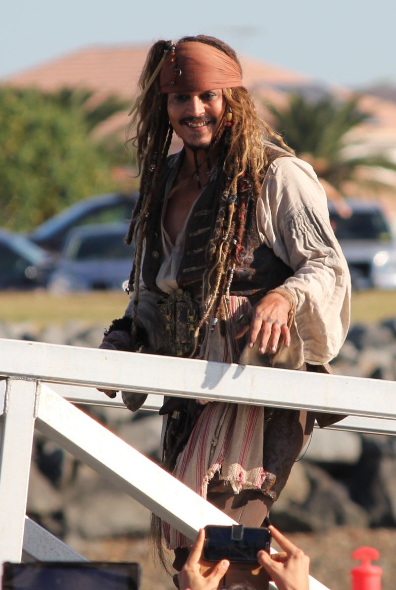 Johnny Depp as Jack Sparrow