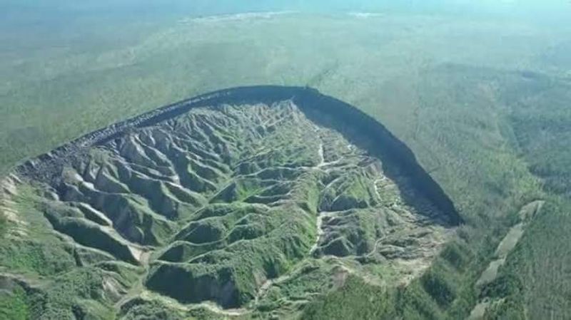 Batagaika Crater, Russia - The “Gateway to the Underworld”