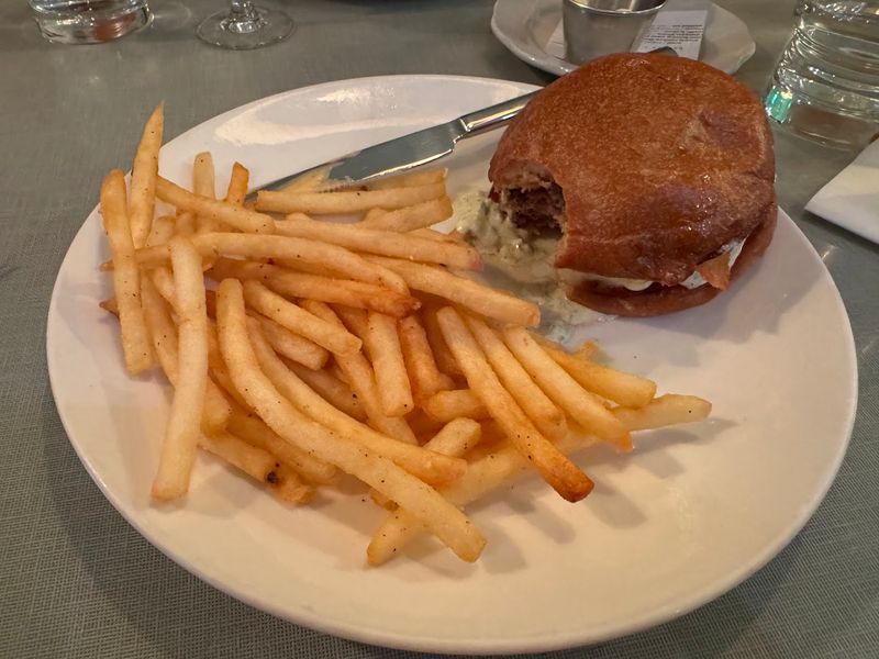 The Burger and the Fries: A Casual Surprise on an Elevated Menu