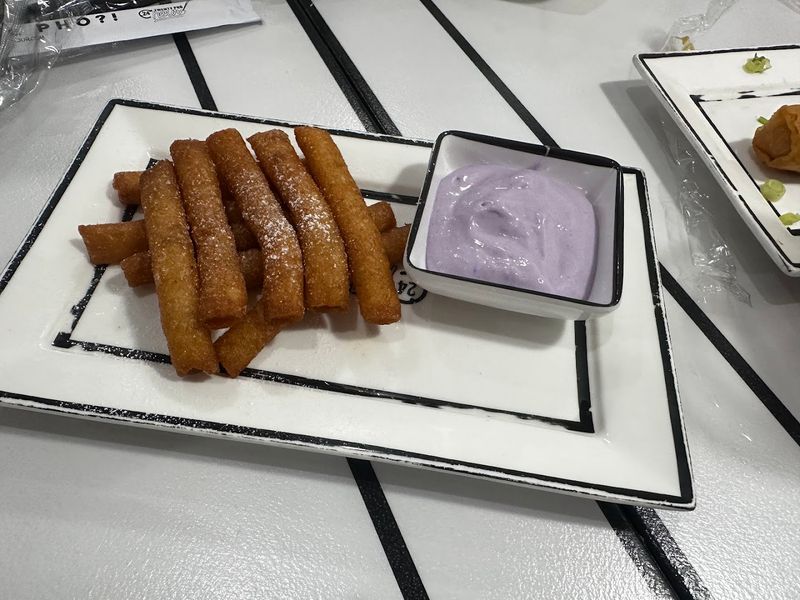Dessert: Taro Churro Bites Are the Surprise Ending