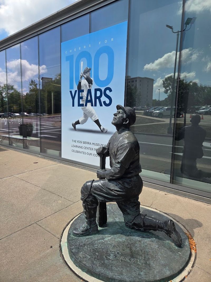 The Bronze Statue Outside