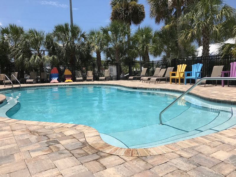 The Outdoor Pool and Grounds