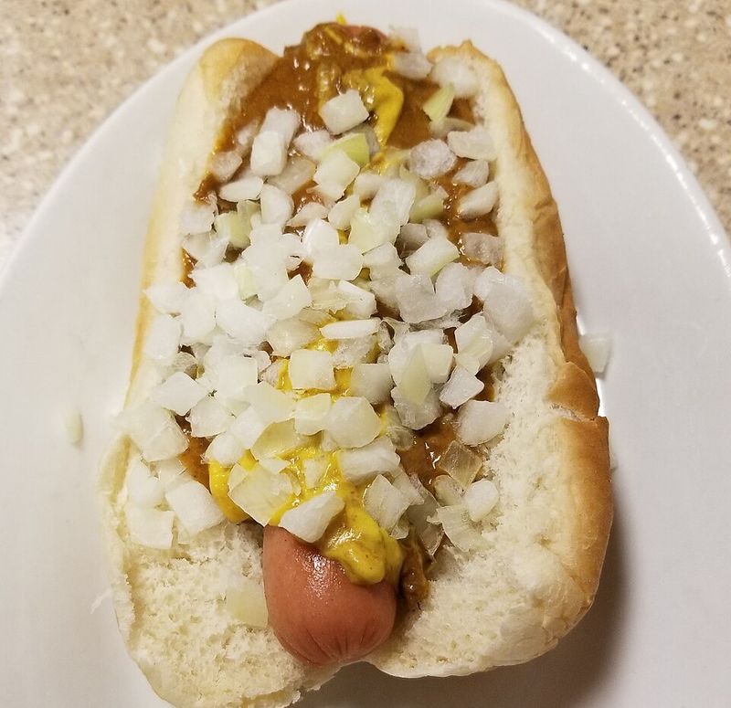Coney Island-style hot dog
