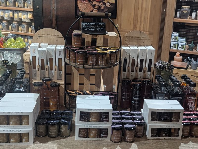 Honey, Oils, and Extracts Round Out the Shelves