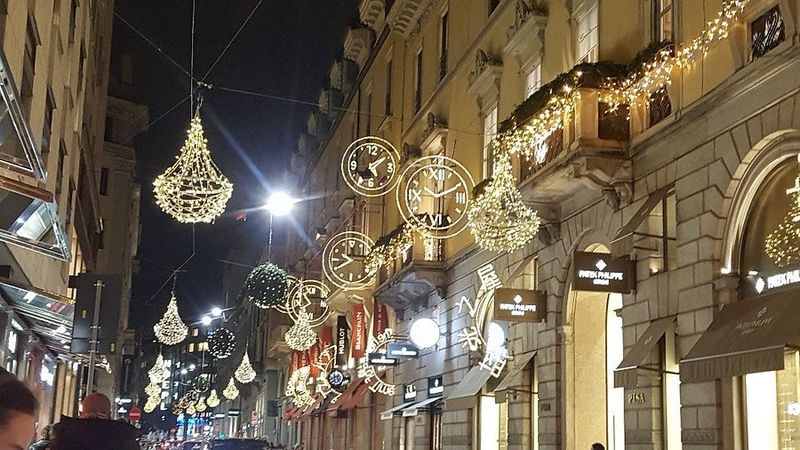 Via Monte Napoleone, Milan, Italy