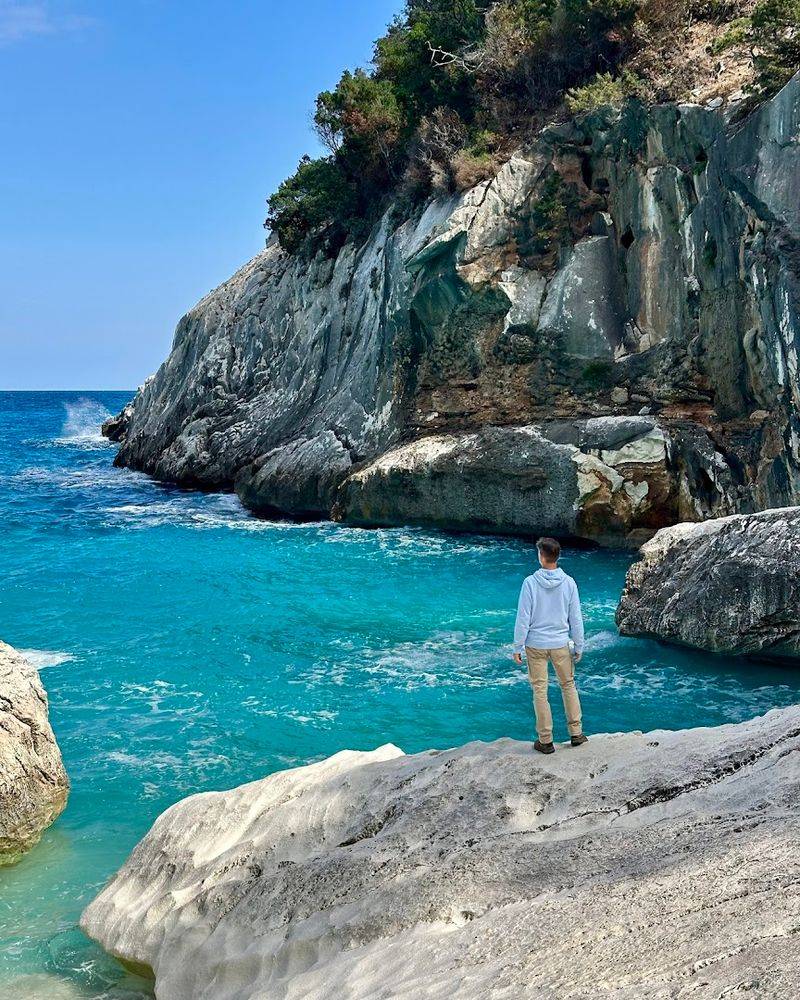 Sardinia's Cala Goloritzé – Italy (Neon Turquoise Water)