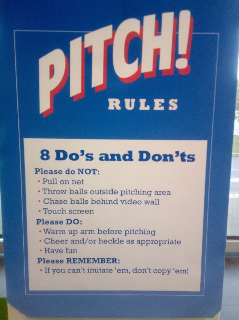 Pitching Screen and Interactive Fun