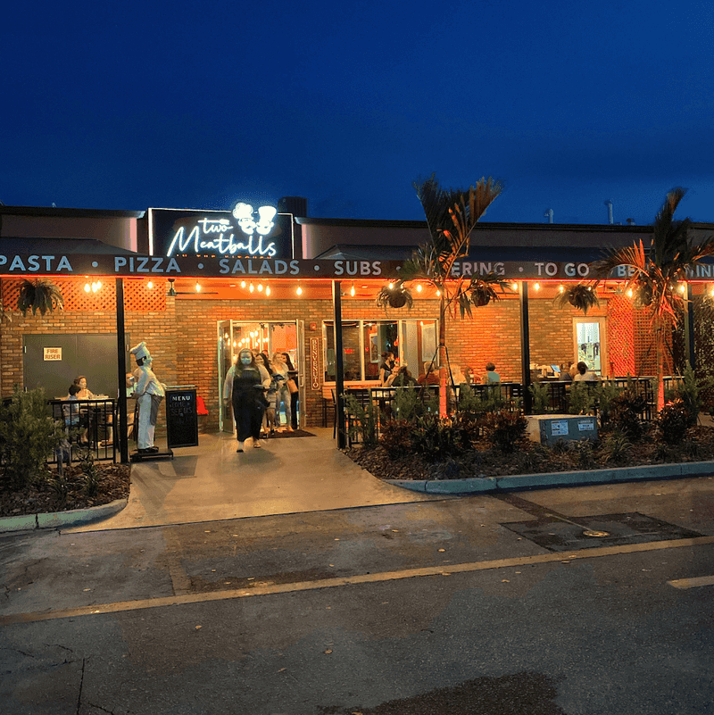 Two Meatballs in the Kitchen