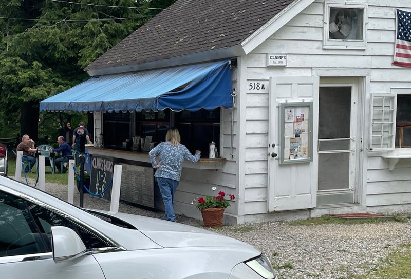 Clamp's Hamburger Stand — New Milford