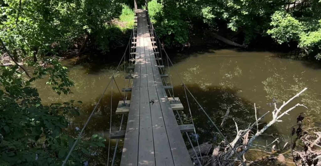 Hidden In The Woods, A 2.5-Mile New Jersey Hike Leads To An Unforgettable Suspension Bridge