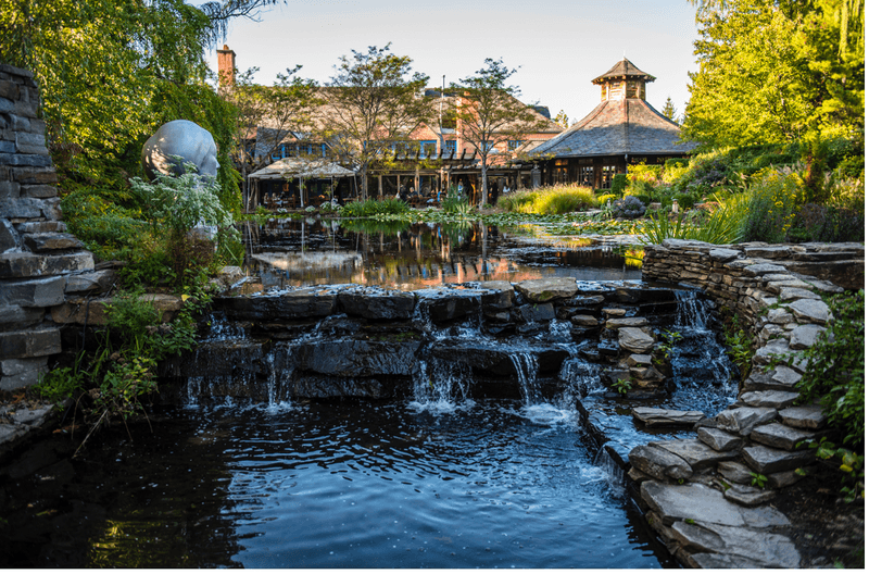 Grounds For Sculpture and Rat's Restaurant in Hamilton