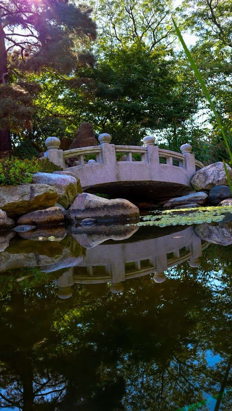 The Miniature Bridges That Add a Storybook Quality