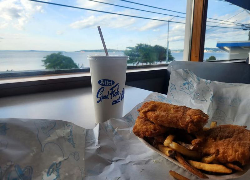 Alki Spud Fish & Chips - Seattle
