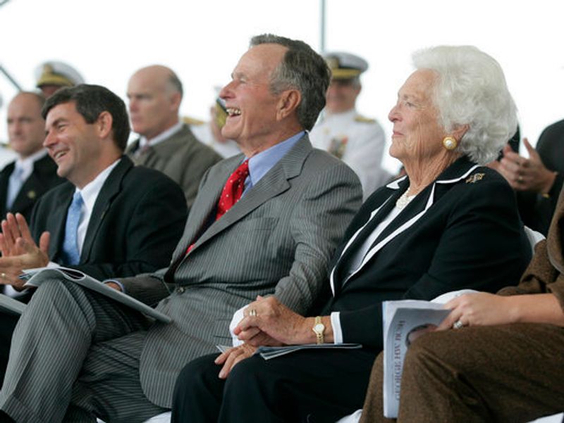 George H.W. and Barbara Bush - 73 Years