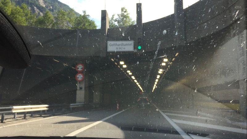 Gotthard Road Tunnel, Switzerland