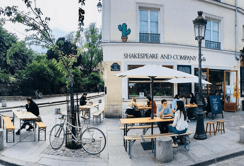 Shakespeare and Company Café - Books, Coffee, Notre-Dame Views