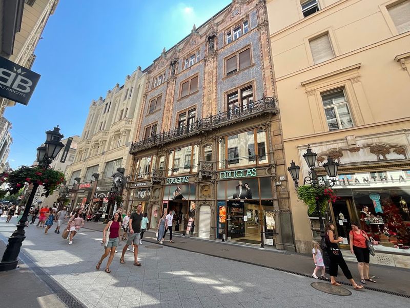 Váci Street, Budapest, Hungary