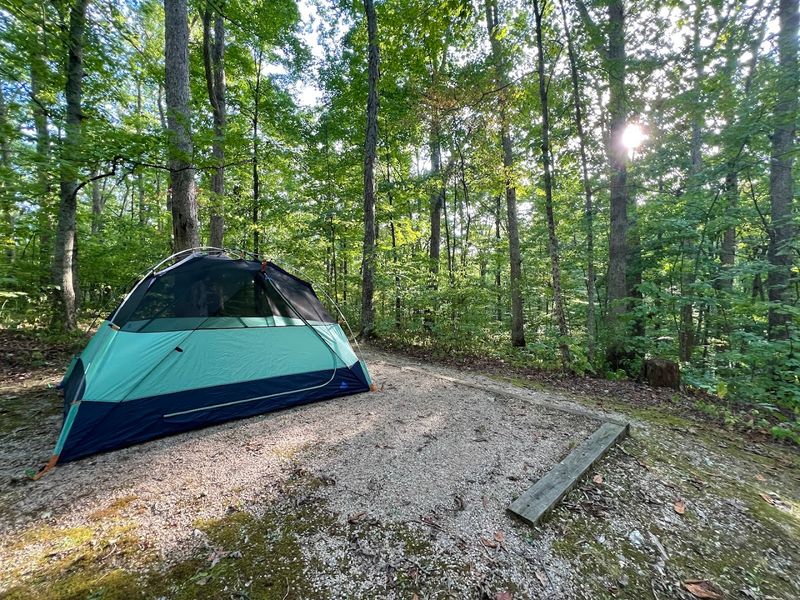 Burr Oak State Park (Primitive Camp Area) — Glouster