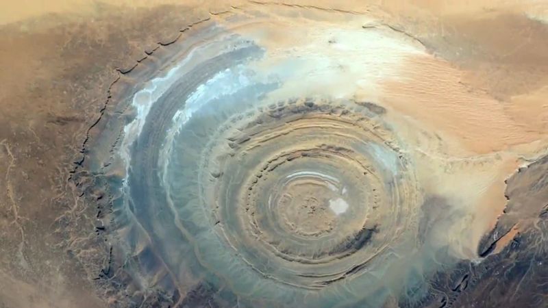The Eye of the Sahara - Mauritania’s Giant Bullseye