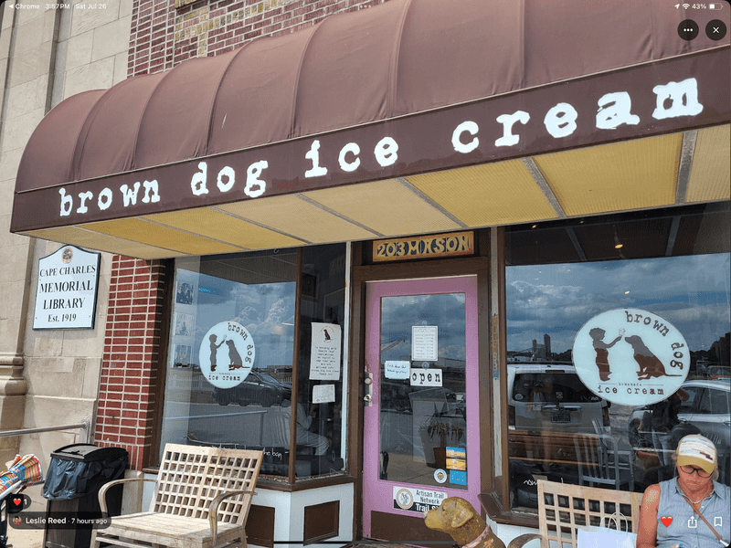 Brown Dog Ice Cream - Cape Charles, Virginia