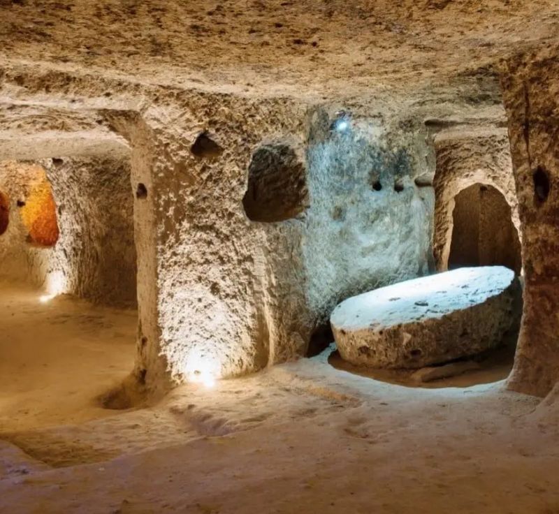 Derinkuyu Underground City, Nevsehir Province, Türkiye