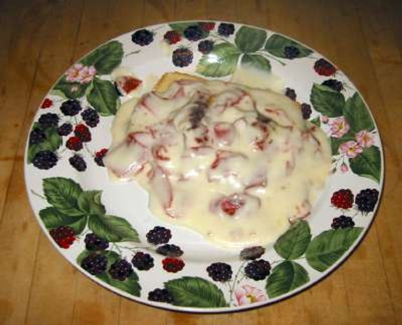 Creamed Chipped Beef on Toast (“SOS”)
