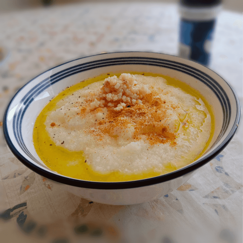 Grits Bowl with Bacon (Georgia)