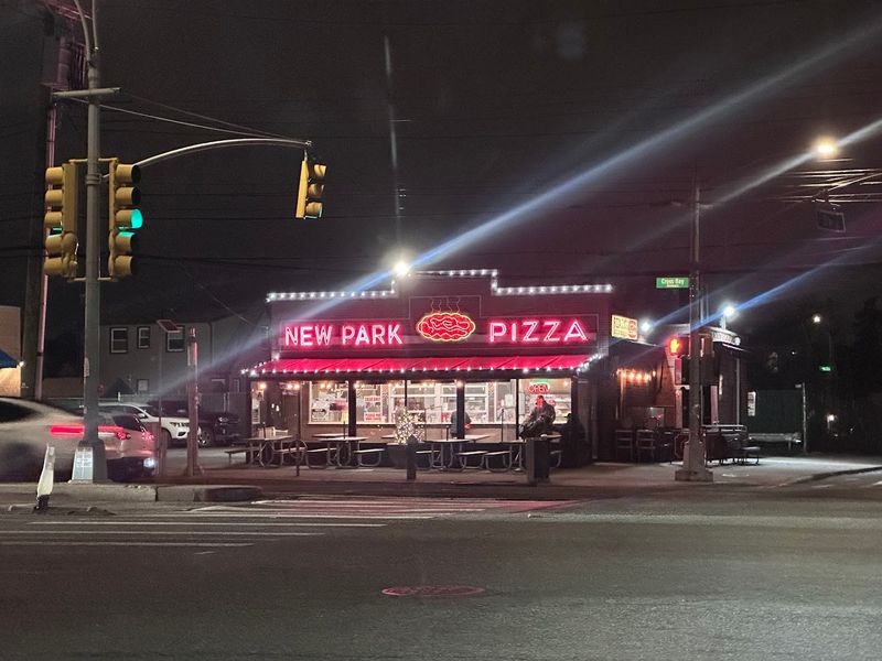 New Park Pizza (Queens) — Charred Crust Perfection