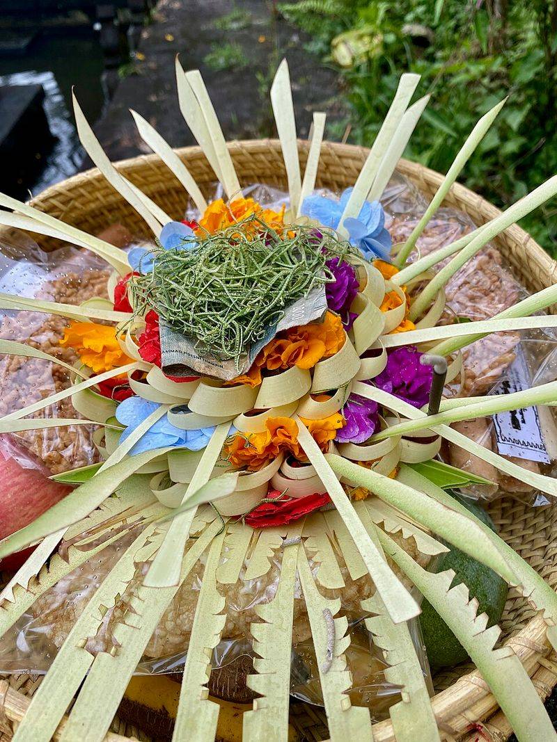 Balinese Temple Offerings (Indonesia)