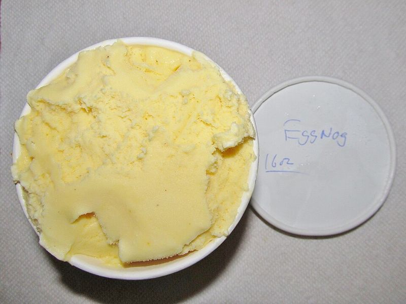 Eggnog Ice Cream