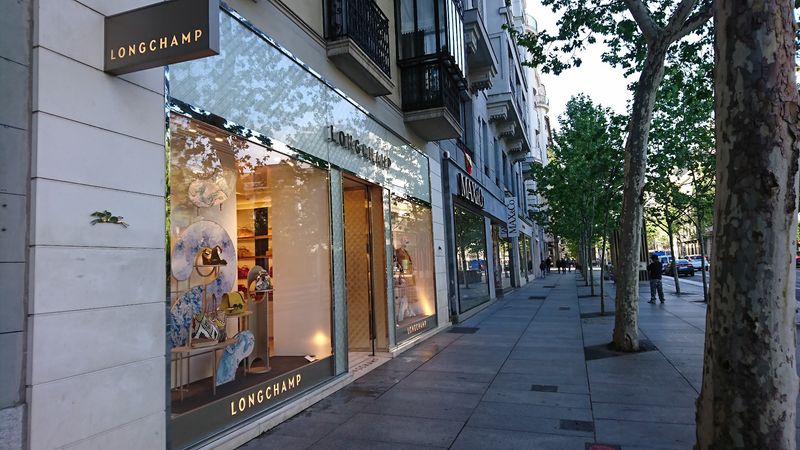 Calle Serrano, Madrid, Spain