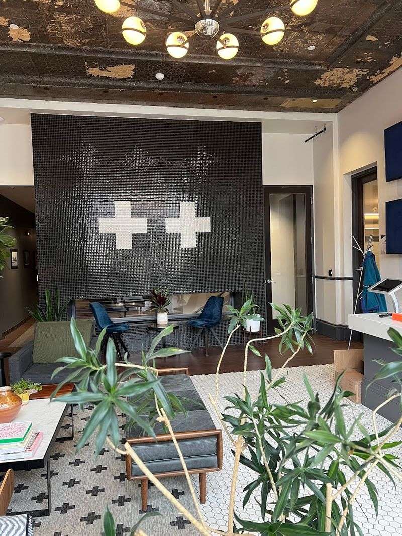 Cahoots Cafe (Ann Arbor): Features a fireplace for ultimate coziness; Wi-Fi and matcha specials; 4.7 rating.