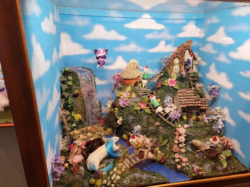 The Hidden Gnome-Mice Scavenger Hunt Built Into the Exhibit