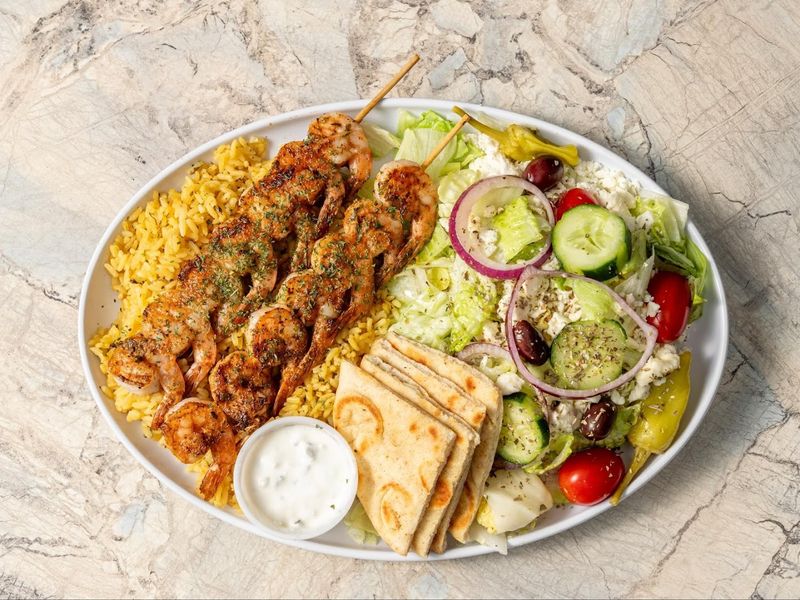 Shrimp Skewers and the Platter Experience