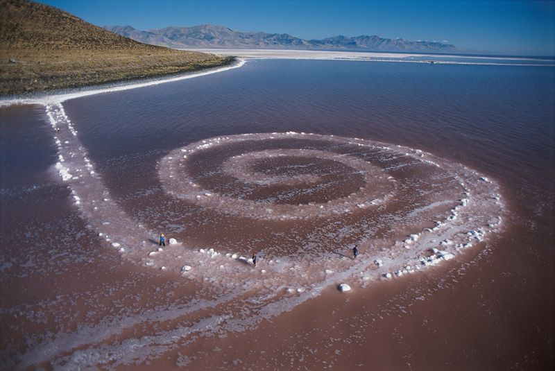 Spiral Jetty - Rozel Point, Utah