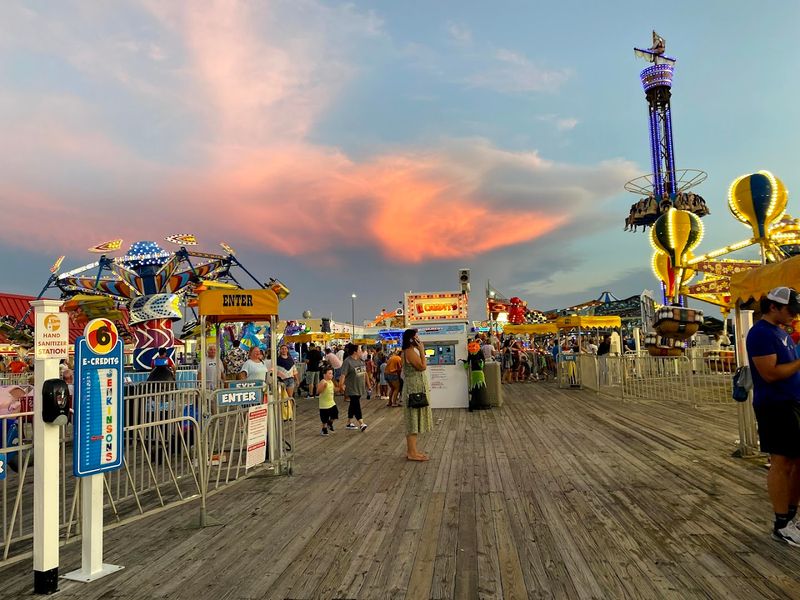 Jenkinson's Boardwalk in Point Pleasant Beach, New Jersey