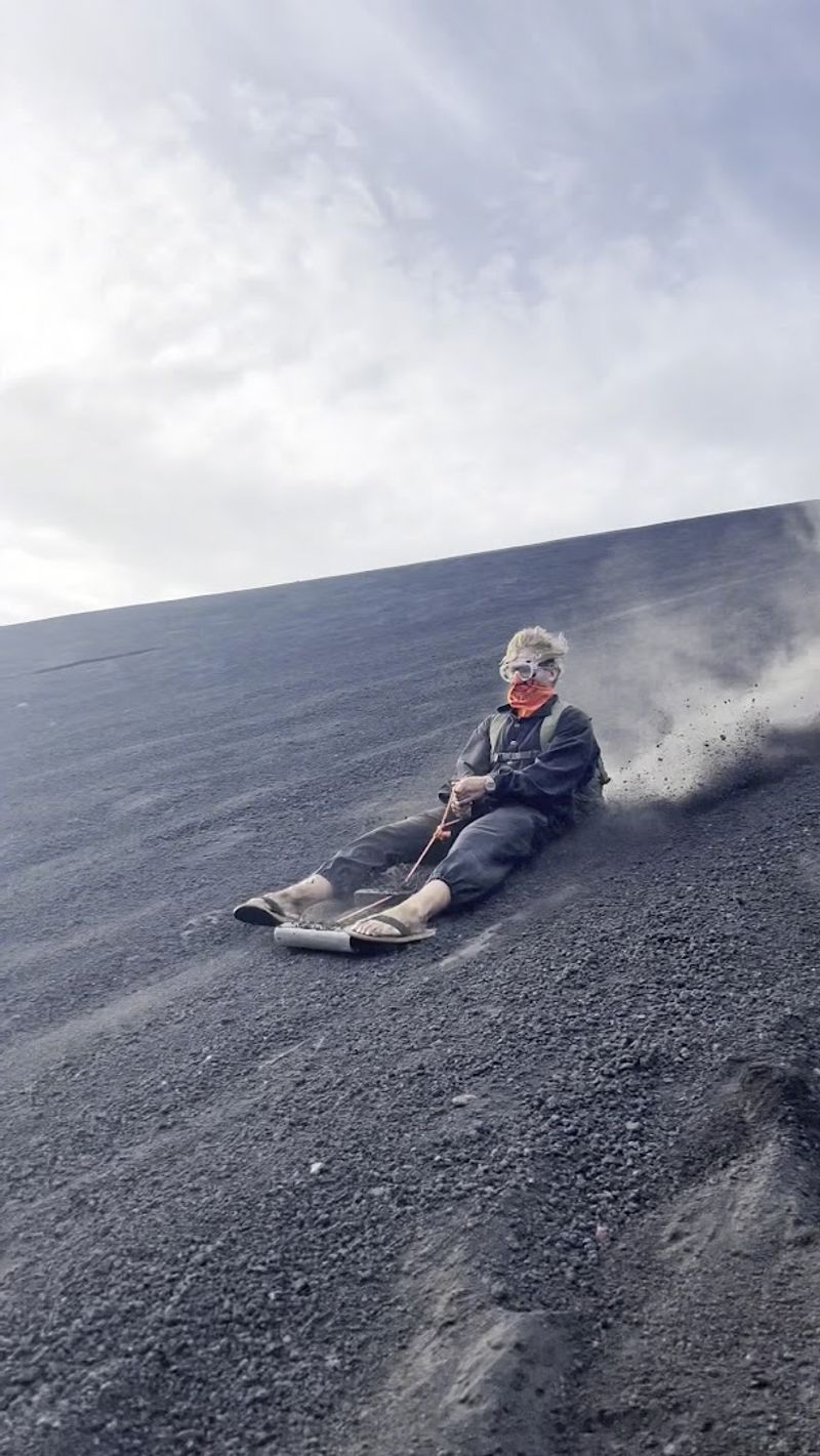 Volcano Boarding in Nicaragua