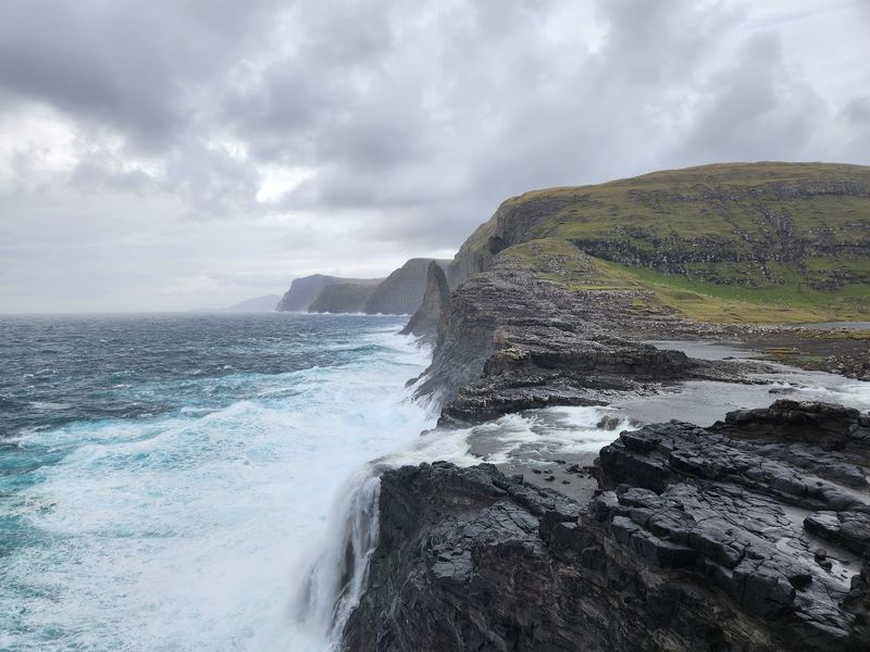 Lake Sørvágsvatn and Bøsdalafossur, Faroe Islands: The Cliffside Illusion That Barely Looks Real